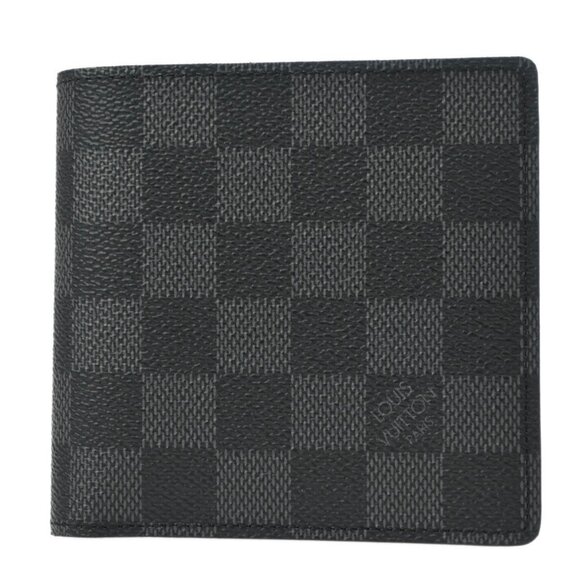 Louis Vuitton Damier Graphite Portefeuille Marco Wallet N62664 CA3100 195749 - Picture 1 of 6